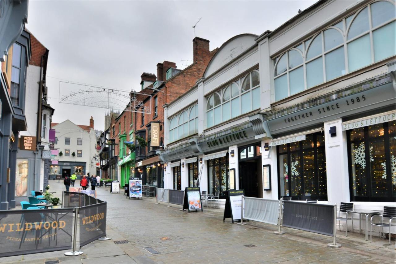 شقة Lincoln City Centre Luxury Lofthouse المظهر الخارجي الصورة